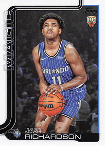 2025-26 Topps Basketball Jase Richardson #225 Rookie