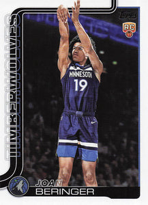 2025-26 Topps Basketball Joan Beringer #217 Rookie
