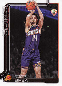 2025-26 Topps Basketball Koby Brea #242 Rookie