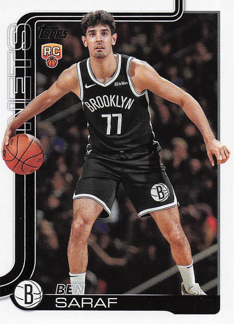2025-26 Topps Basketball Ben Saraf #226 Rookie