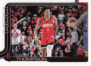 2025-26 Topps Basketball Amen Thompson #176