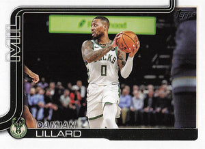 2025-26 Topps Basketball Damian Lillard #55