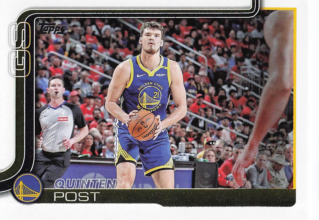 2025-26 Topps Basketball Quinten Post #139