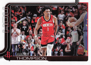 2025-26 Topps Basketball Amen Thompson #176