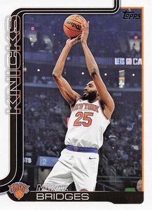 2025-26 Topps Basketball Mikal Bridges #18