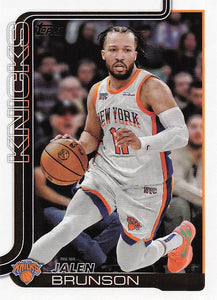 2025-26 Topps Basketball Jalen Brunson #14b