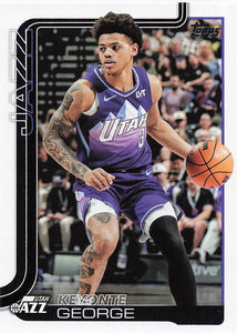 2025-26 Topps Basketball Keyonte George #131