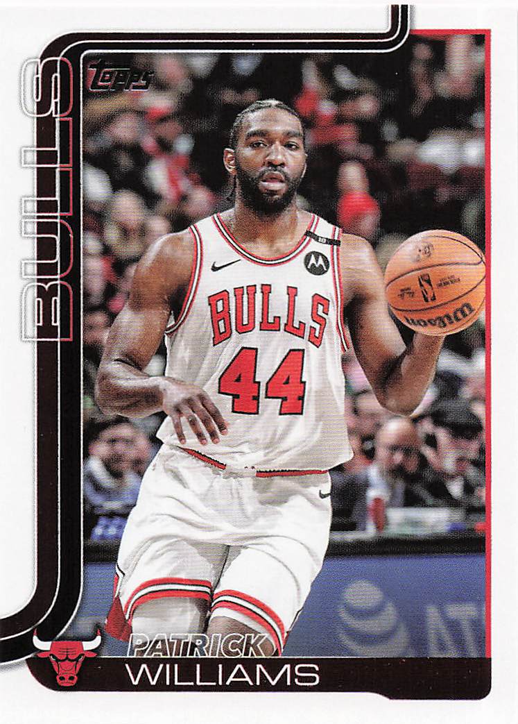 2025-26 Topps Basketball Patrick Williams #38
