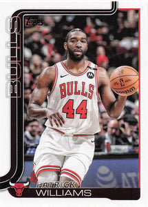 2025-26 Topps Basketball Patrick Williams #38