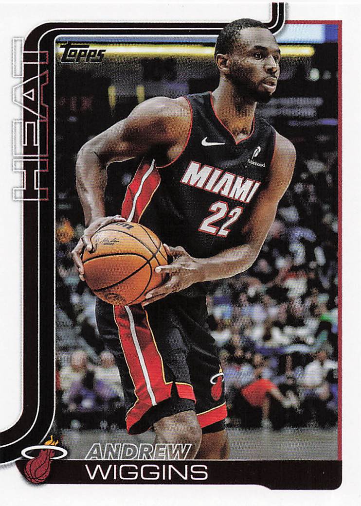 2025-26 Topps Basketball Andrew Wiggins #77
