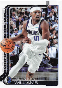 2025-26 Topps Basketball Brandon Williams #171
