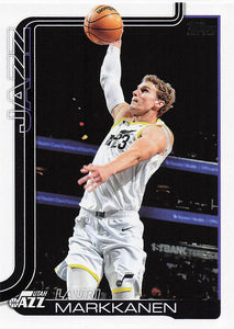 2025-26 Topps Basketball Lauri Markkanen #129