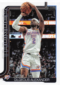 2025-26 Topps Basketball Shai Gilgeous-Alexander #115