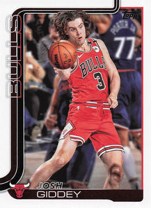 2025-26 Topps Basketball Josh Giddey #35