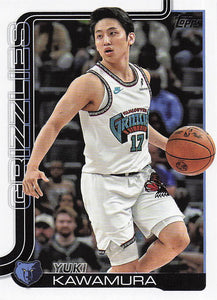 2025-26 Topps Basketball Yuki Kawamura #188