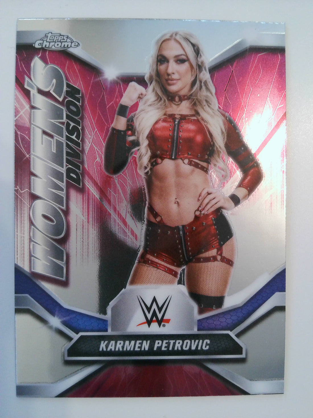 2026 Topps Chrome WWE Wrestling Women's Division Karmen Petrovic #WDV-30
