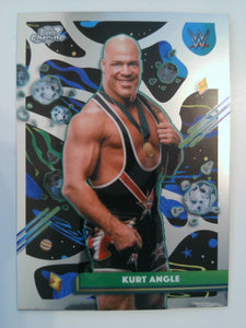 2026 Topps Chrome Cosmic WWE Wrestling Kurt Angle #67