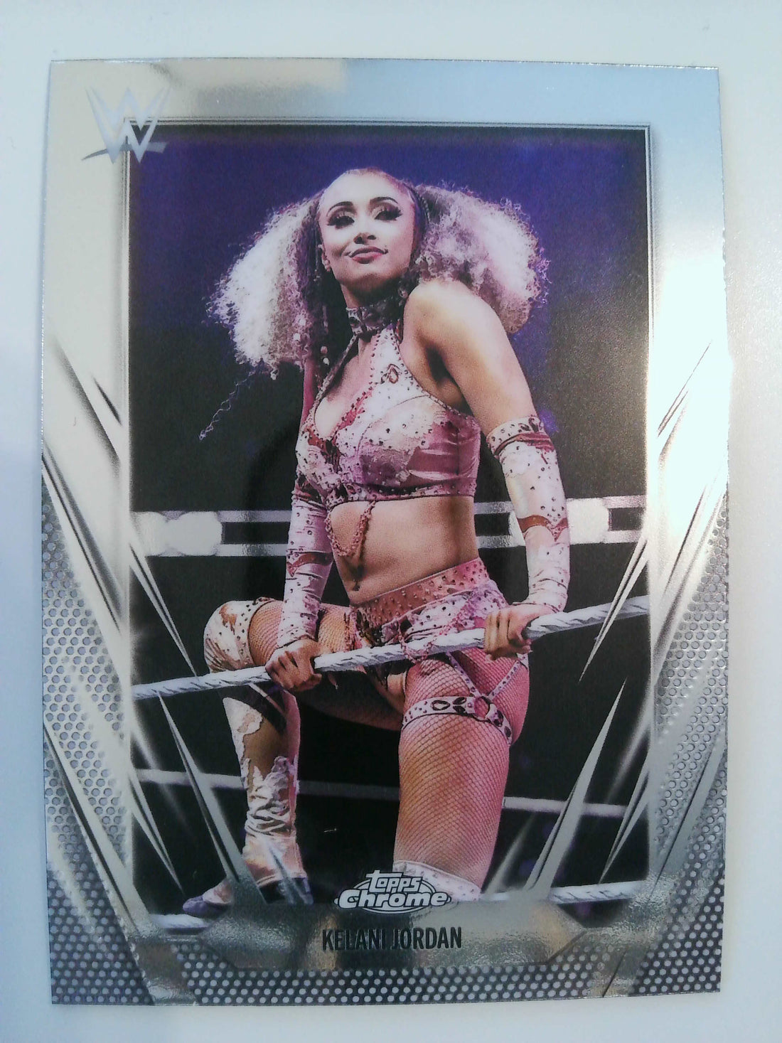 2026 Topps Chrome WWE Wrestling Kelani Jordan #95