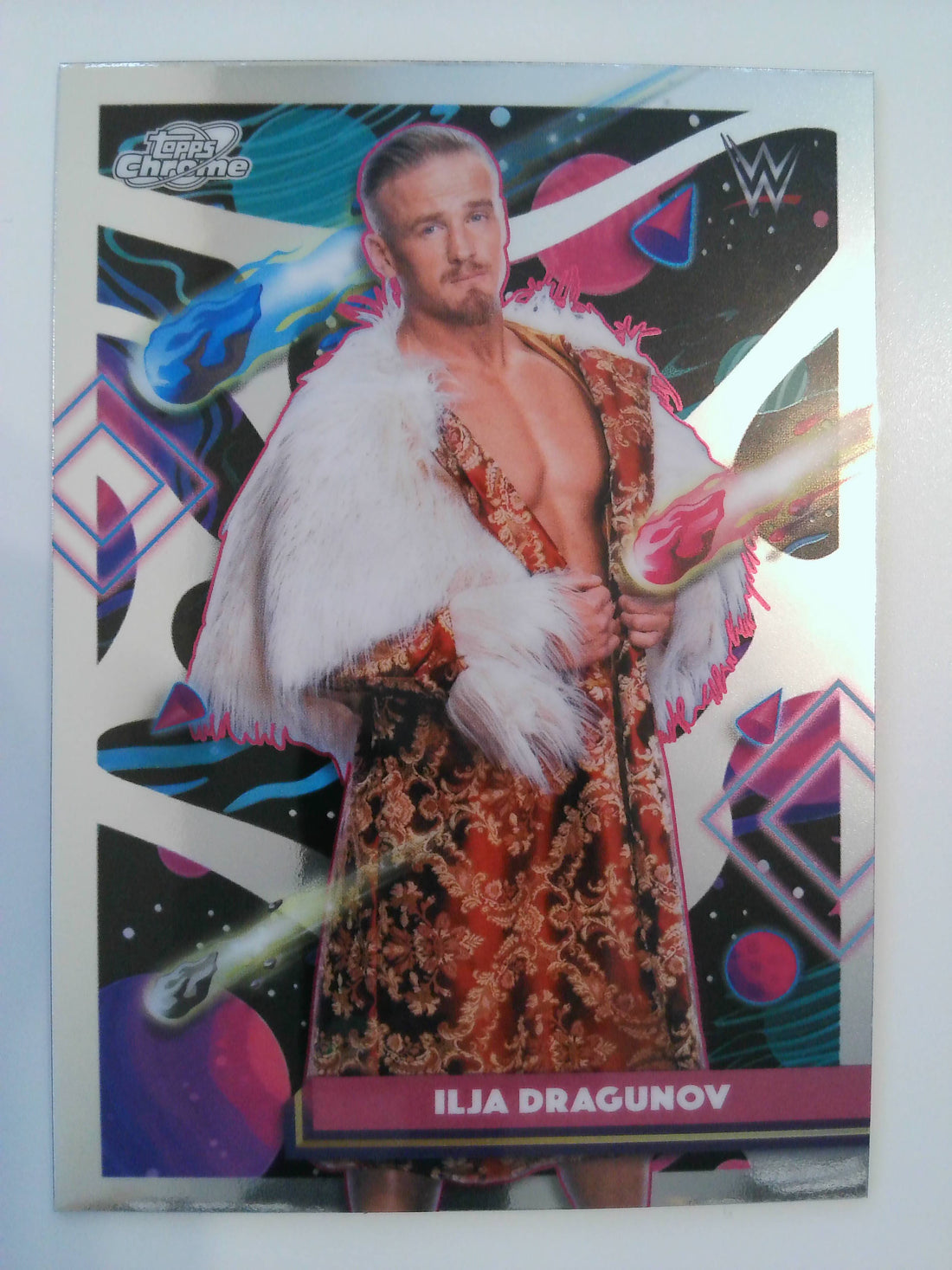 2026 Topps Chrome Cosmic WWE Wrestling Ilja Dragunov #45