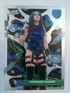 2026 Topps Chrome Cosmic WWE Wrestling Stephanie Vaquer #3