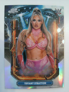 2026 Topps Chrome Cosmic WWE Extraterrestrial Talent Tiffany Stratton #ET-9