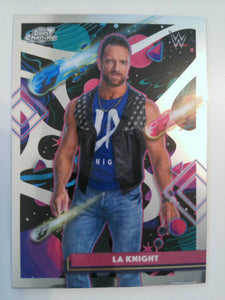 2026 Topps Chrome Cosmic WWE Wrestling LA Knight #141