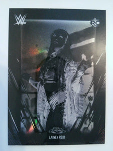 2026 Topps Chrome WWE Wrestling Negative Refractor Lainey Reid #117 Rookie