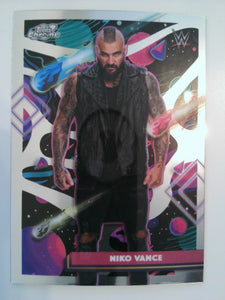 2026 Topps Chrome Cosmic WWE Wrestling Niko Vance #174