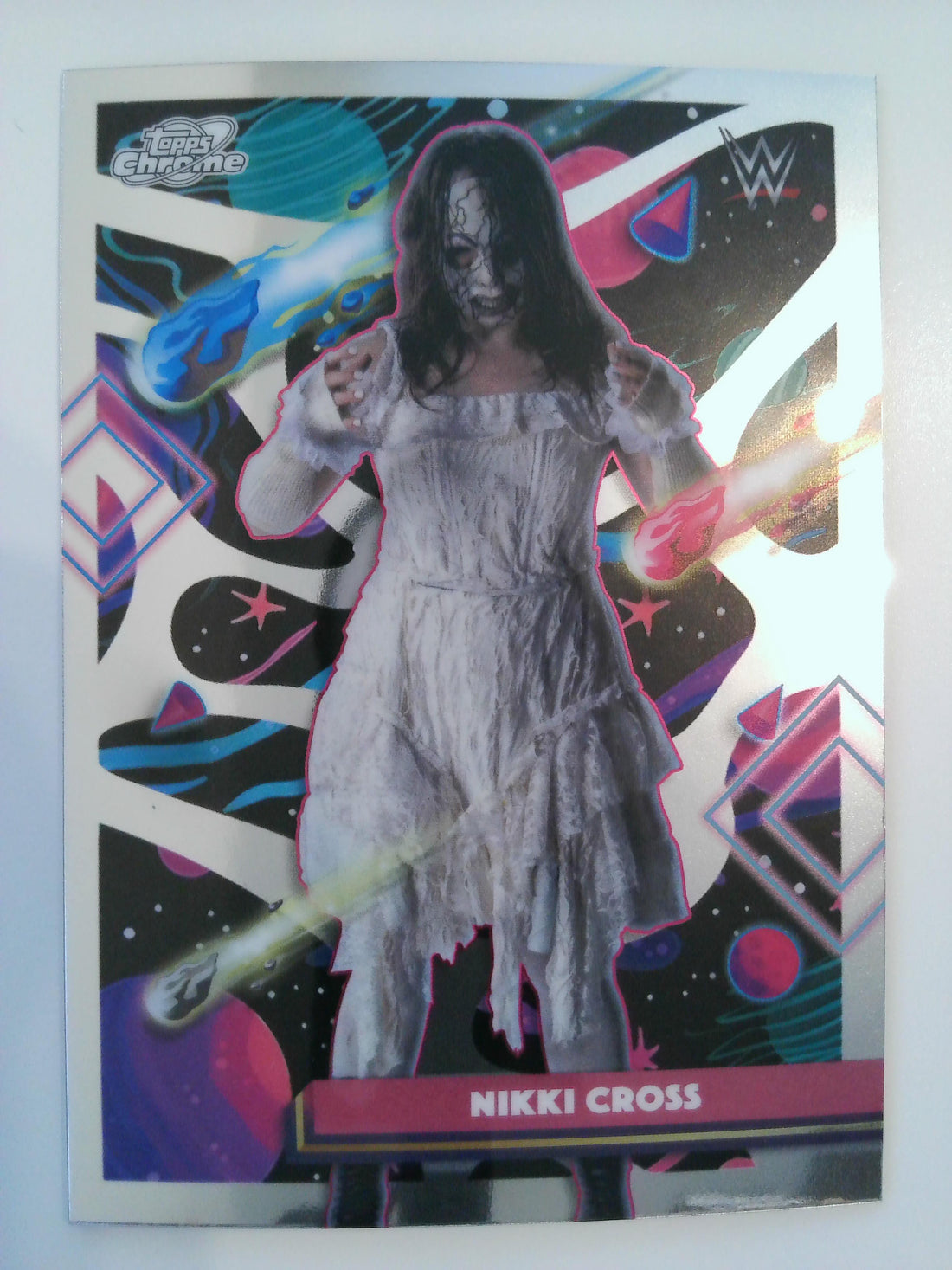 2026 Topps Chrome Cosmic WWE Wrestling Nikki Cross #62