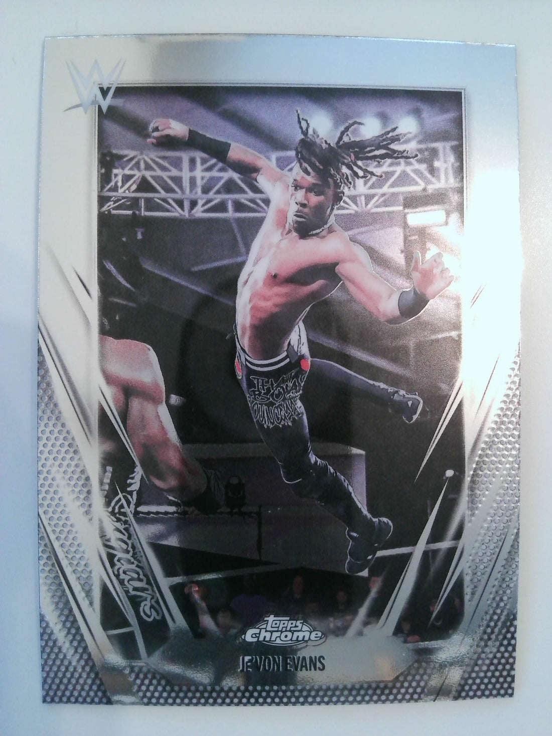 2026 Topps Chrome WWE Wrestling Je'Von Evans #186