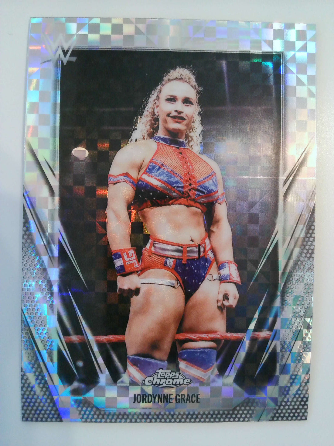 2026 Topps Chrome WWE Wrestling X-Fractor Jordynne Grace #56