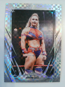 2026 Topps Chrome WWE Wrestling X-Fractor Jordynne Grace #56