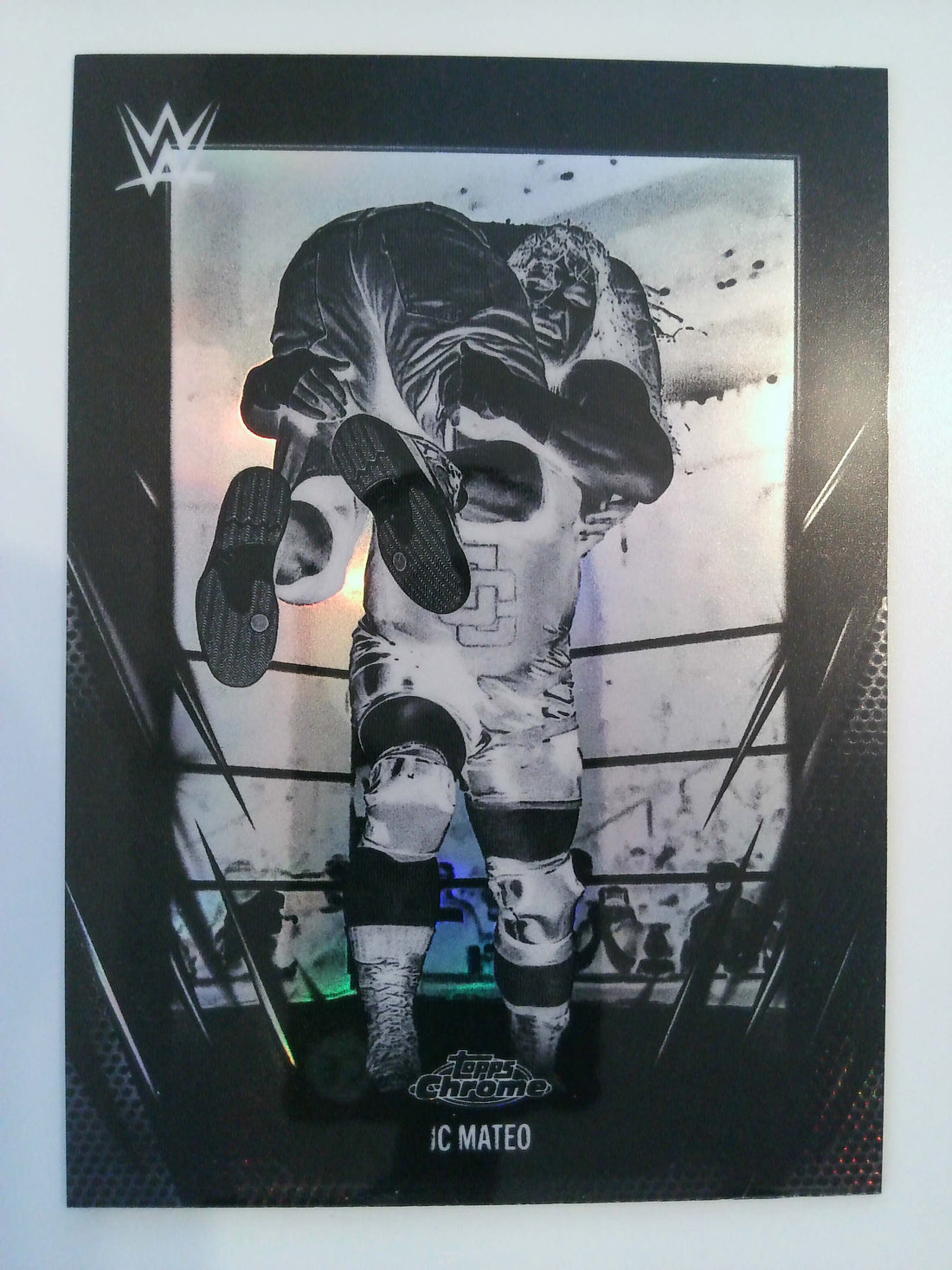 2026 Topps Chrome WWE Wrestling Negative Refractor JC Mateo #100