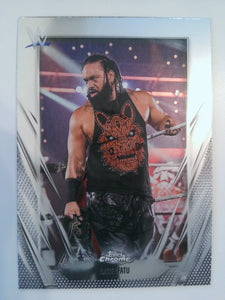 2026 Topps Chrome WWE Wrestling Jacob Fatu #55