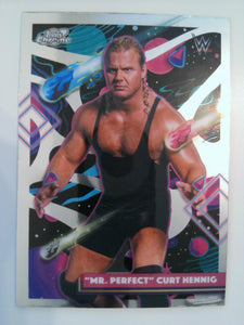 2026 Topps Chrome Cosmic WWE Wrestling "Mr. Perfect" Curt Hennig #103