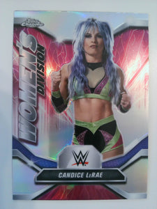 2026 Topps Chrome WWE Wrestling Women's Division Refractor Candice LeRae #WDV-2