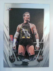 2026 Topps Chrome WWE Wrestling CM Punk #49