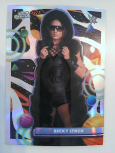 2026 Topps Chrome Cosmic WWE Wrestling Refractor Becky Lynch #15