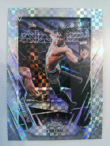 2026 Topps Chrome WWE Wrestling X-Fractor Je'Von Evans #186