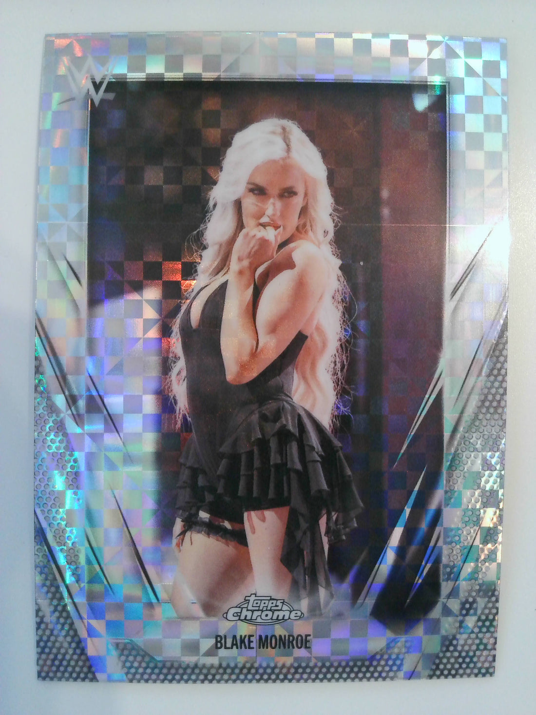 2026 Topps Chrome WWE Wrestling X-Fractor Blake Monroe #176