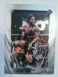 2026 Topps Chrome WWE Wrestling Saquon Shugars #154 Rookie
