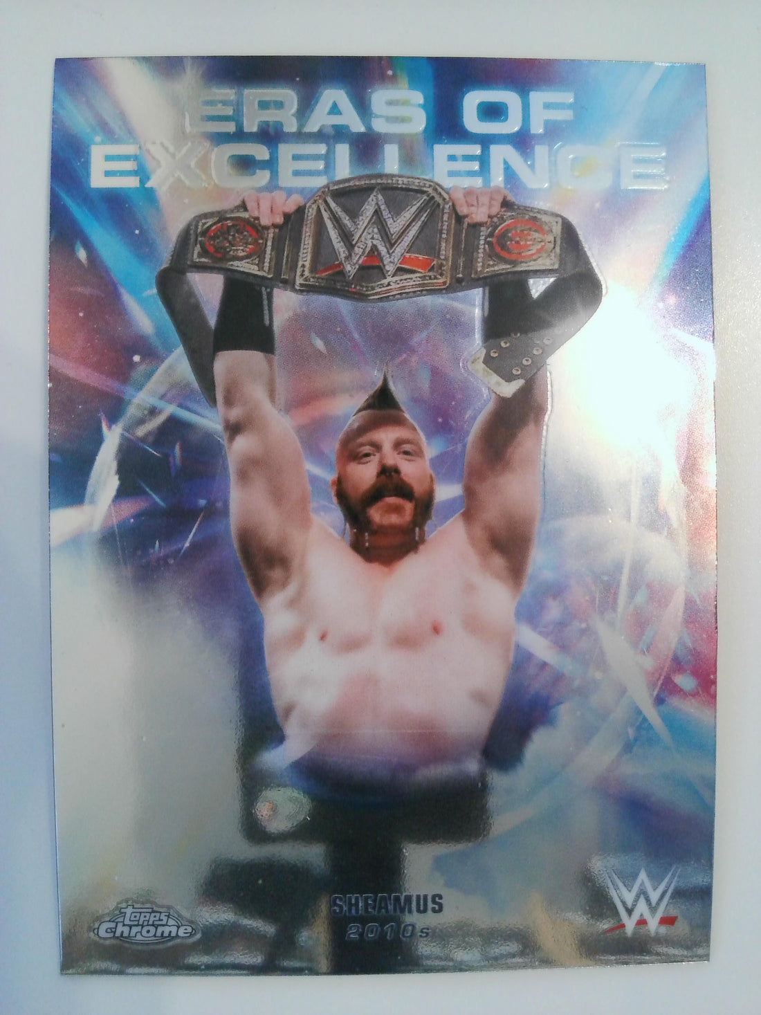 2026 Topps Chrome WWE Wrestling Eras of Excellence Sheamus #ERA-6