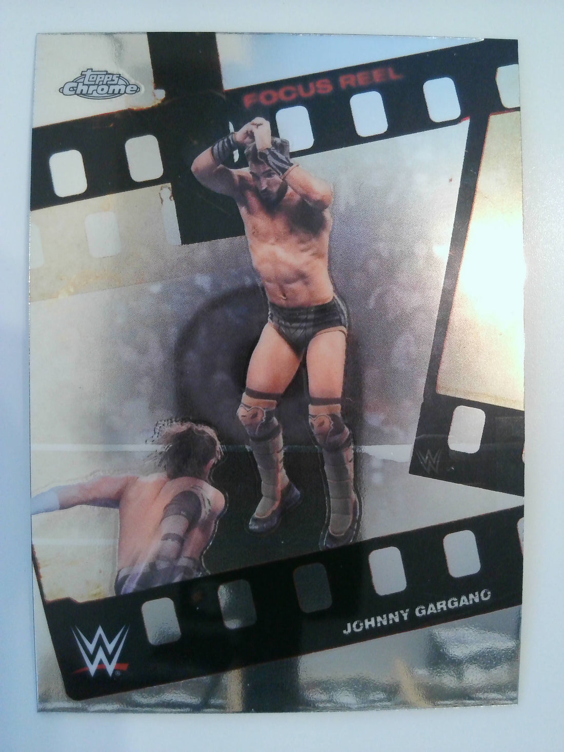 2026 Topps Chrome WWE Wrestling Focus Reel Johnny Gargano #FR-37