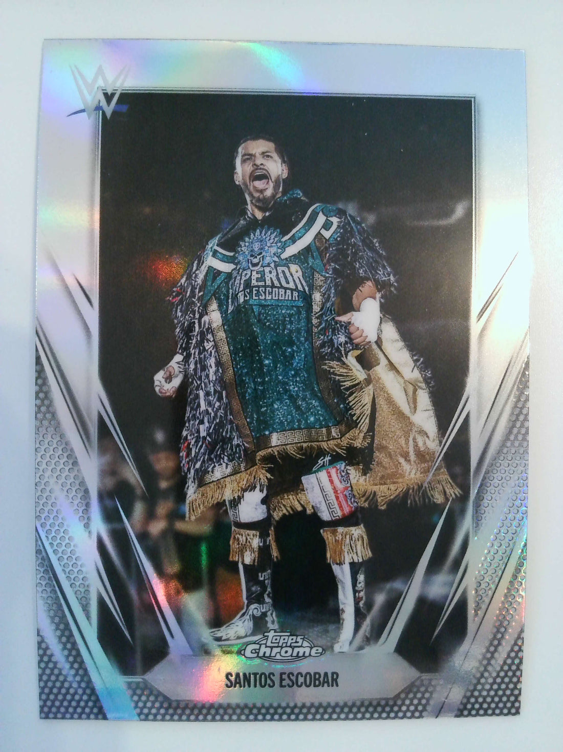 2026 Topps Chrome WWE Wrestling Refractor Santos Escobar #164