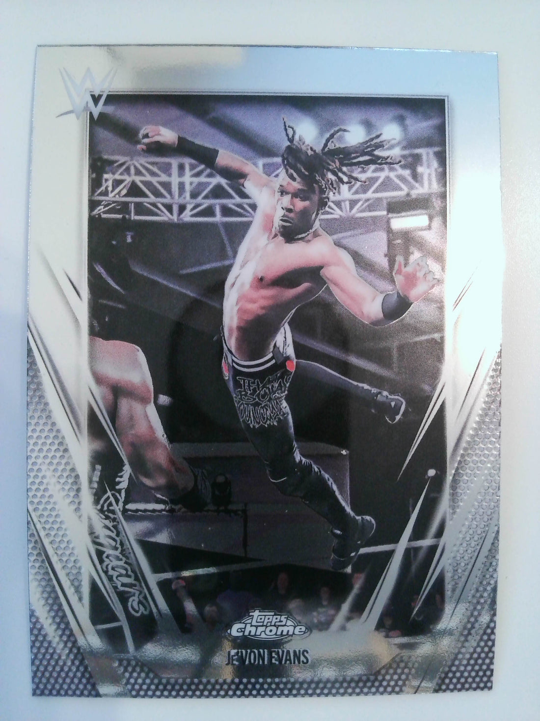 2026 Topps Chrome WWE Wrestling Je'Von Evans #186