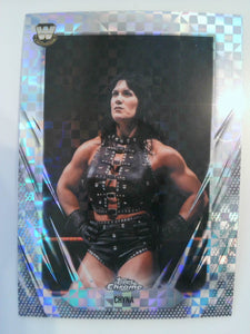 2026 Topps Chrome WWE Wrestling X-Fractor Chyna #85