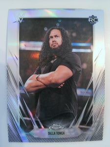 2026 Topps Chrome WWE Wrestling Refractor Tala Tonga #109 Rookie