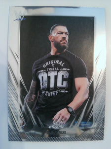 2026 Topps Chrome WWE Wrestling Roman Reigns #18