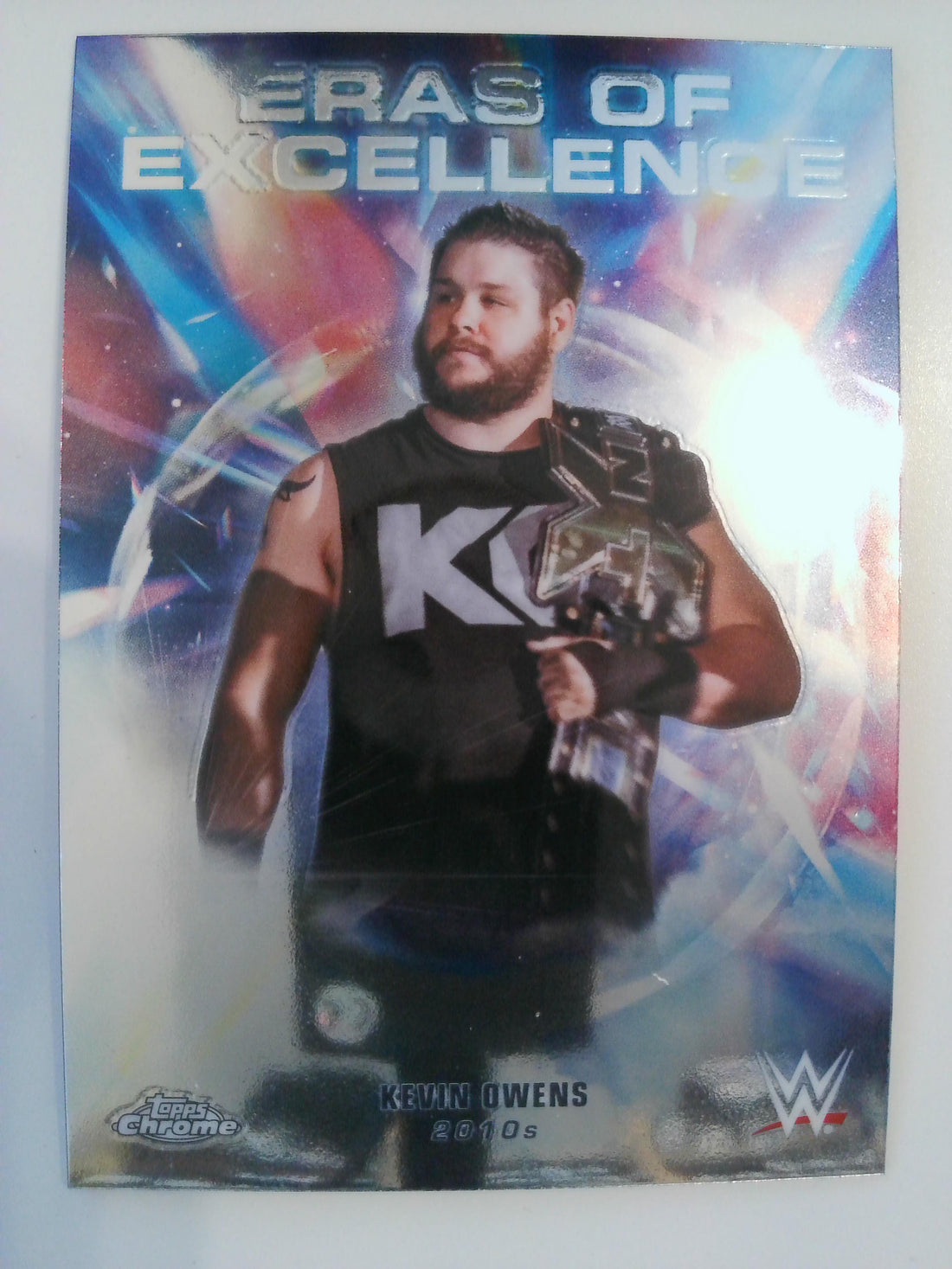 2026 Topps Chrome WWE Wrestling Eras of Excellence Kevin Owens #ERA-17