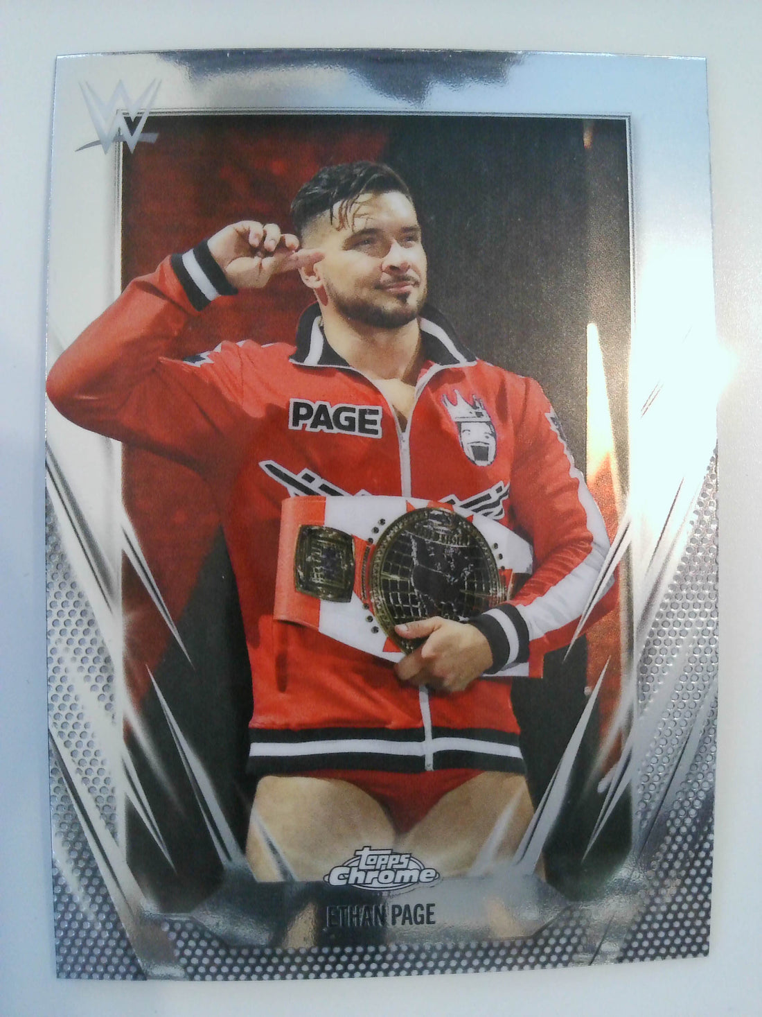 2026 Topps Chrome WWE Wrestling Ethan Page #133